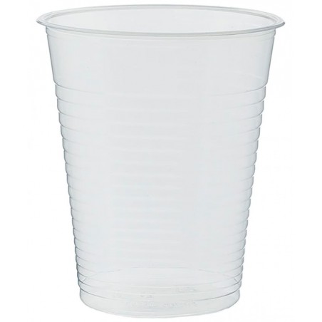 Bicchiere di Plastica PS Transparente 200ml Ø7,0cm (50 Pezzi)