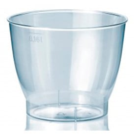 Bicchiere di Plastica Rigida PS 160 ml (25 Pezzi)