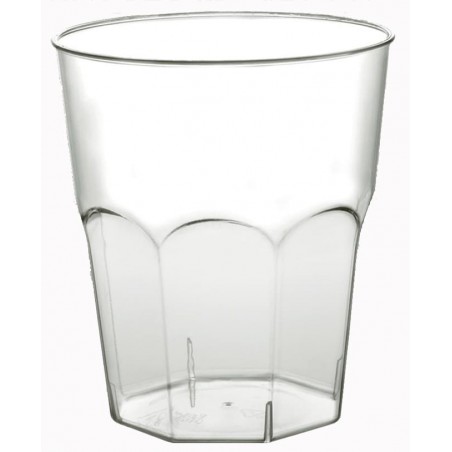 Bicchiere di Plastica Cocktail Trasp. PS Ø73mm 250ml (50 Pezzi)