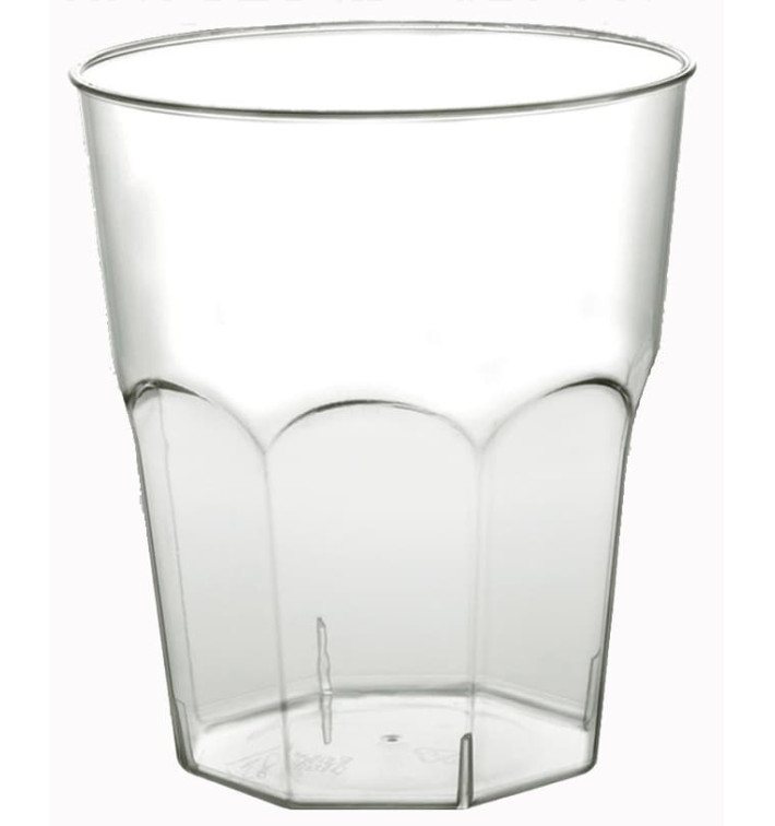 Bicchiere di Plastica Cocktail Trasp. PS Ø73mm 220ml (1000 Pezzi) Bicchiere di Plastica Cocktail Trasp. PS Ø73mm 220ml (1000 Pezzi)