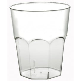 Bicchiere di Plastica da Cocktail Trasp. PS Ø84mm 270ml (20 Pezzi)