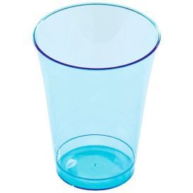 Bicchiere di Plastica Rigida Turchese 230 ml (10 Pezzi)  