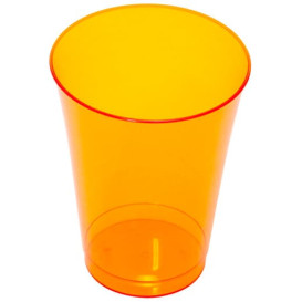 Bicchiere di Plastica Rigida Arancione 230 ml (10 Pezzi) 