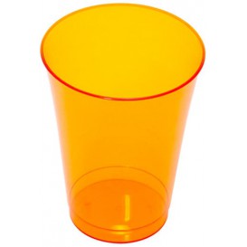 Bicchiere di Plastica Rigida Arancione 230 ml (150 Pezzi)