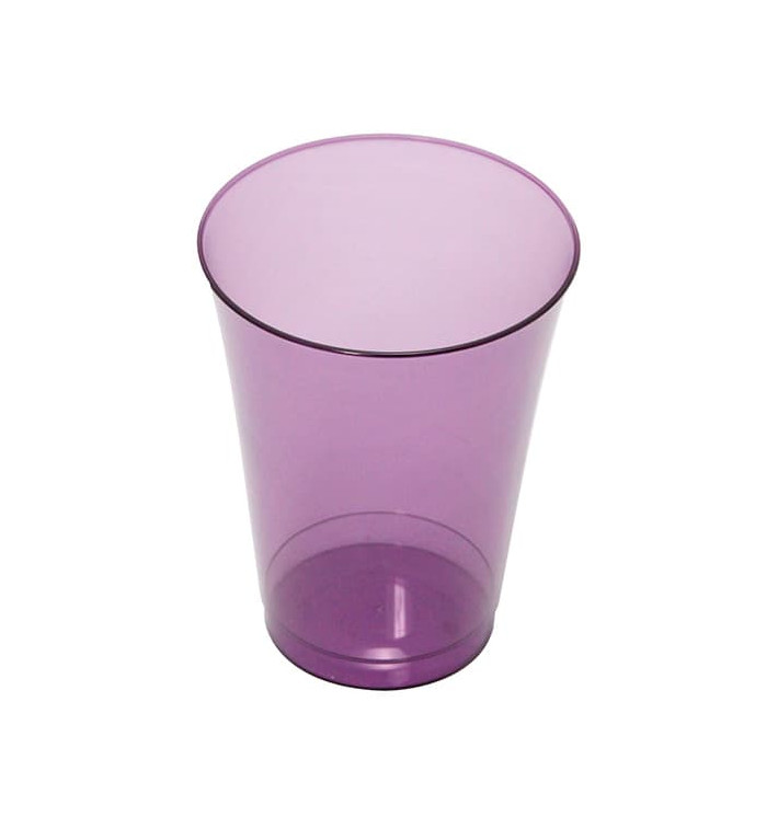 Bicchiere di Plastica Rigida Prugna 230 ml (10 Pezzi) Bicchiere di Plastica Rigida Prugna 230 ml (10 Pezzi)