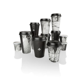 Bicchiere di Carta 8Oz/240ml "Parisian" Ø7,9cm (50 Pezzi)