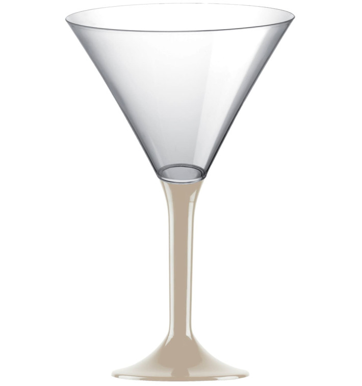 Coppa Plastica Cocktail Gambo Beige 185ml 2P (200 Pezzi) Coppa Plastica Cocktail Gambo Beige 185ml 2P (200 Pezzi)