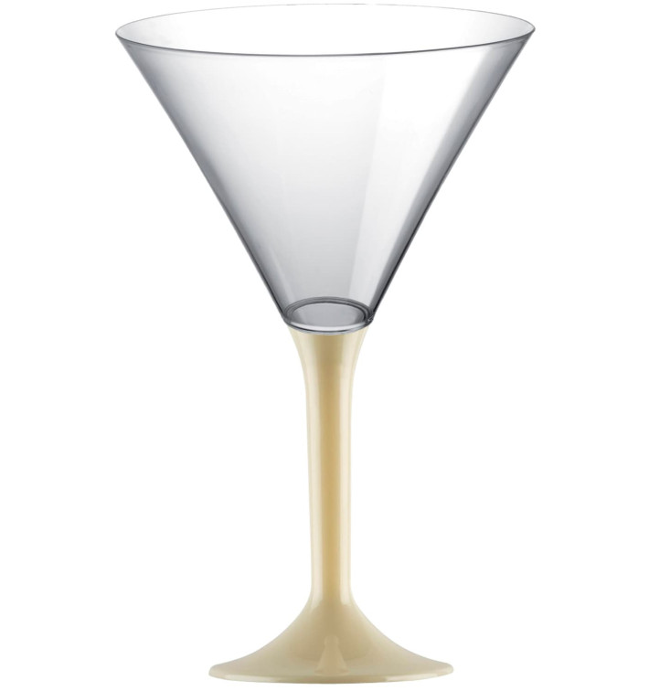 Coppa Plastica Cocktail Gambo Crema 185ml 2P (20 Pezzi) Coppa Plastica Cocktail Gambo Crema 185ml 2P (20 Pezzi)
