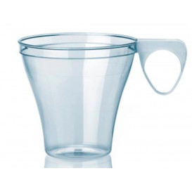 Tazze di Plastica Trasparente 80ml (40 Pezzi)