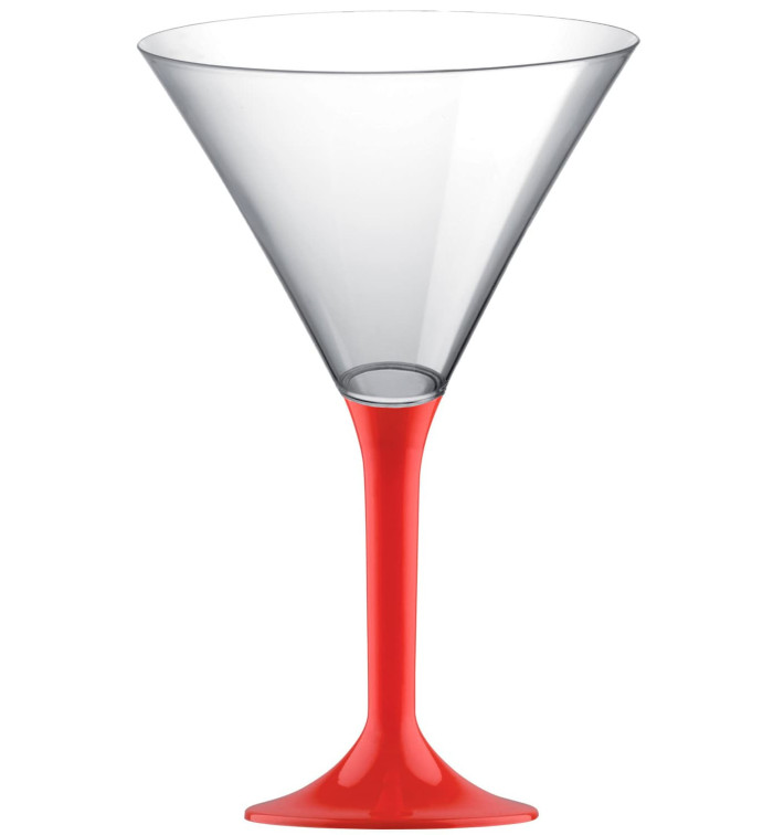 Coppa Plastica Cocktail Gambo Red 185ml 2P (20 Pezzi) Coppa Plastica Cocktail Gambo Red 185ml 2P (20 Pezzi)