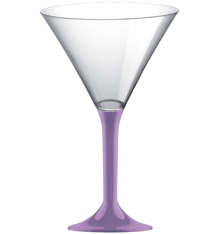 Coppa Plastica Cocktail Gambo Lilla 185ml 2P (20 Pezzi) Coppa Plastica Cocktail Gambo Lilla 185ml 2P (20 Pezzi)