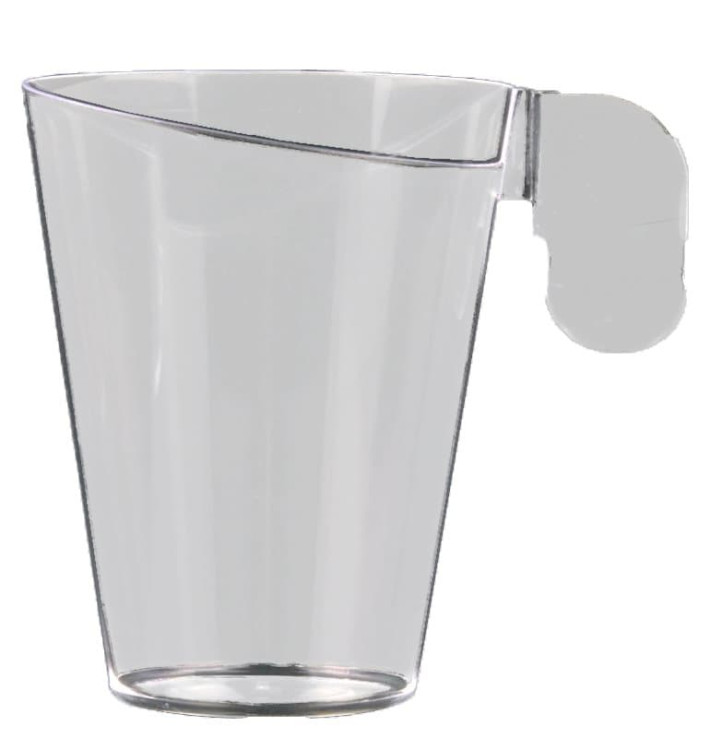 Tazze di Plastica Design Trasparente 72ml (240 Pezzi) Tazze di Plastica Design Trasparente 72ml (240 Pezzi)