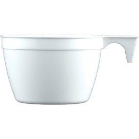 Tazze di Plastica Cup Bianco 190ml (25 Pezzi)