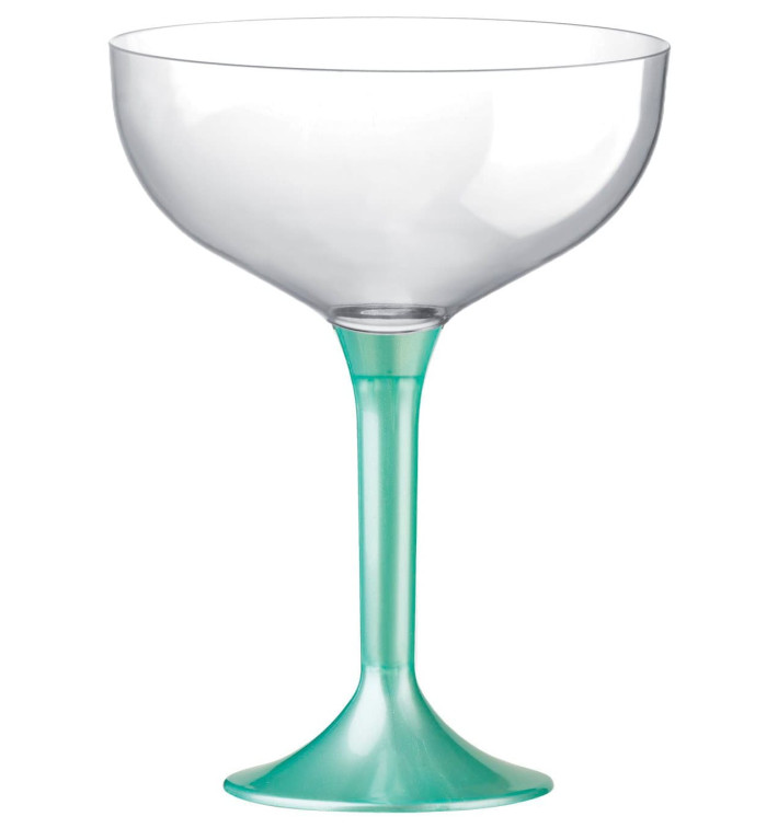 Coppa Plastica Champagne Gambo Tiffany Perlati 200ml 2P (200 Pezzi) Coppa Plastica Champagne Gambo Tiffany Perlati 200ml 2P (200 Pezzi)