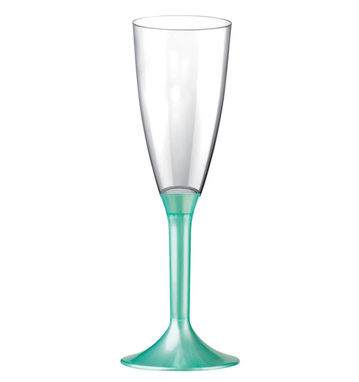 Calice Plastica Flute Gambo Tiffany Perlato 120ml 2P (20 Pezzi) Calice Plastica Flute Gambo Tiffany Perlato 120ml 2P (20 Pezzi)