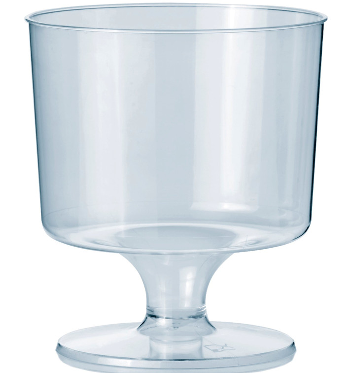 Calice con Gambo di Plastica 170 ml 1P (540 Pezzi) Calice con Gambo di Plastica 170 ml 1P (540 Pezzi)
