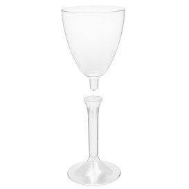 Calice Plastica Vino Gambo Transp. 180ml 2P (200 Pezzi)