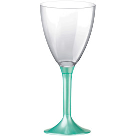 Calice Plastica Vino Gambo Tiffany Perlati 180ml 2P (20 Pezzi)