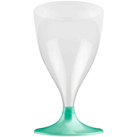 Calice Plastica Vino Gambo Tiffany Perlati 200ml 2P (20 Pezzi)