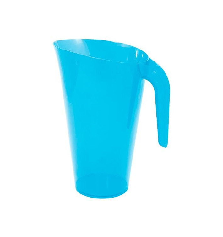 Brocca Plastica Turchese Riutilizzabile 1.500 ml (20 Pezzi) Brocca Plastica Turchese Riutilizzabile 1.500 ml (20 Pezzi)