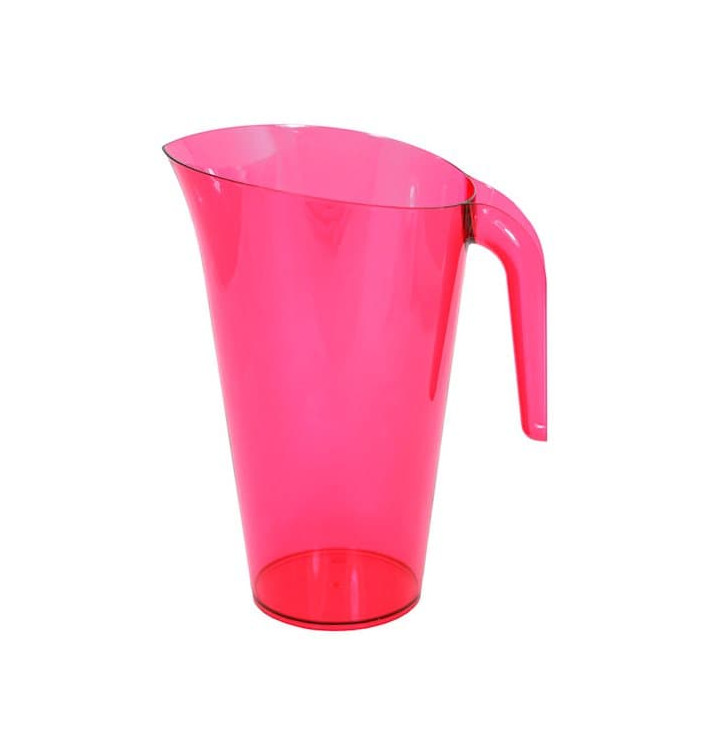 Brocca Plastica Lampone Riutilizzabile 1.500 ml (1 Unità) Brocca Plastica Lampone Riutilizzabile 1.500 ml (1 Unità)