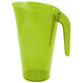 Brocca Plastica Verde Riutilizzabile 1.500 ml (1 Unità)