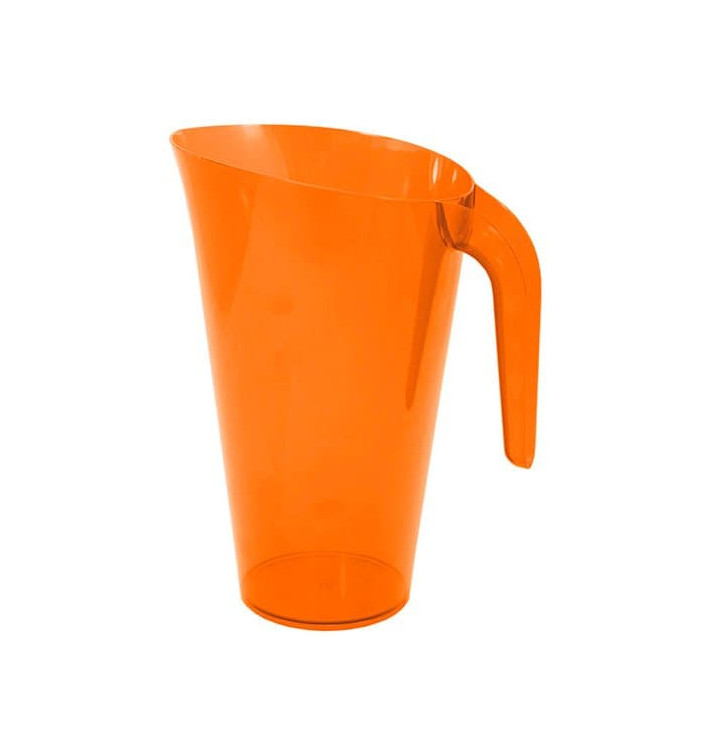 Brocca Plastica Arancione Riutilizzabile 1.500 ml (1 Unità) Brocca Plastica Arancione Riutilizzabile 1.500 ml (1 Unità)