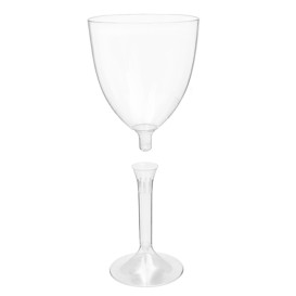 Calice Plastica Vino Gambo Transp. 300ml 2P (200 Pezzi)