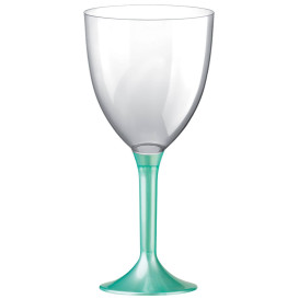 Calice Plastica Vino Gambo Tiffany Perlati 300ml 2P (20 Pezzi)