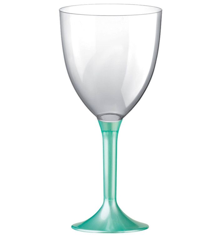 Calice Plastica Vino Gambo Tiffany Perlati 300ml 2P (20 Pezzi) Calice Plastica Vino Gambo Tiffany Perlati 300ml 2P (20 Pezzi)