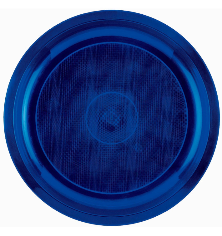 Piatto di Plastica Blu Round PP Ø290mm (25 Pezzi) Piatto di Plastica Blu Round PP Ø290mm (25 Pezzi)