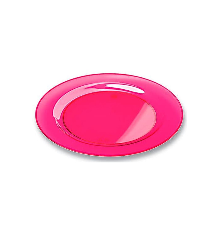 Piatto Plastica Tondo Rigida Lampone 19cm (120 Pezzi) Piatto Plastica Tondo Rigida Lampone 19cm (120 Pezzi)