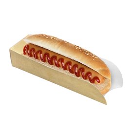 Porta Kraft Hot Dog 17x5x3,5cm (100 Pezzi)