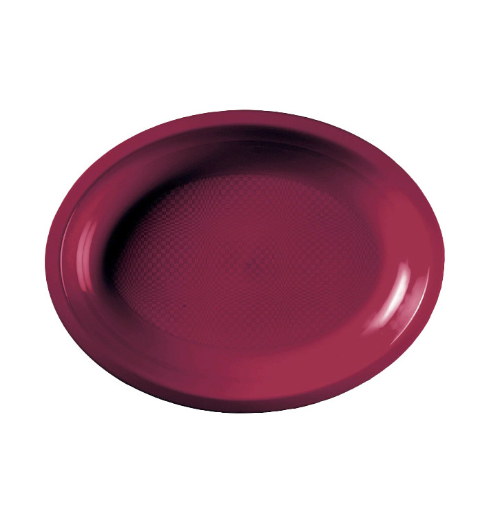 Vassoio Plastica Ovale Bourdeaux Round PP 315x220mm (25 Pezzi) Vassoio Plastica Ovale Bourdeaux Round PP 315x220mm (25 Pezzi)