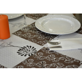 Tovaglia di Carta Taglio 1x1m "Magnolia Nema" 37g (400 Pezzi)