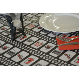 Tovaglia di Carta Taglio 1x1m "Cinema" 37g (400 Pezzi)