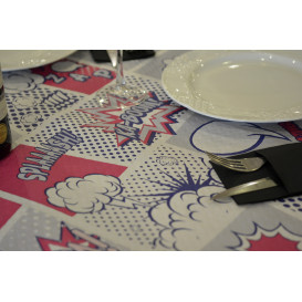 Tovaglia di Carta Taglio 1x1m "Boom" 37g (400 Pezzi)