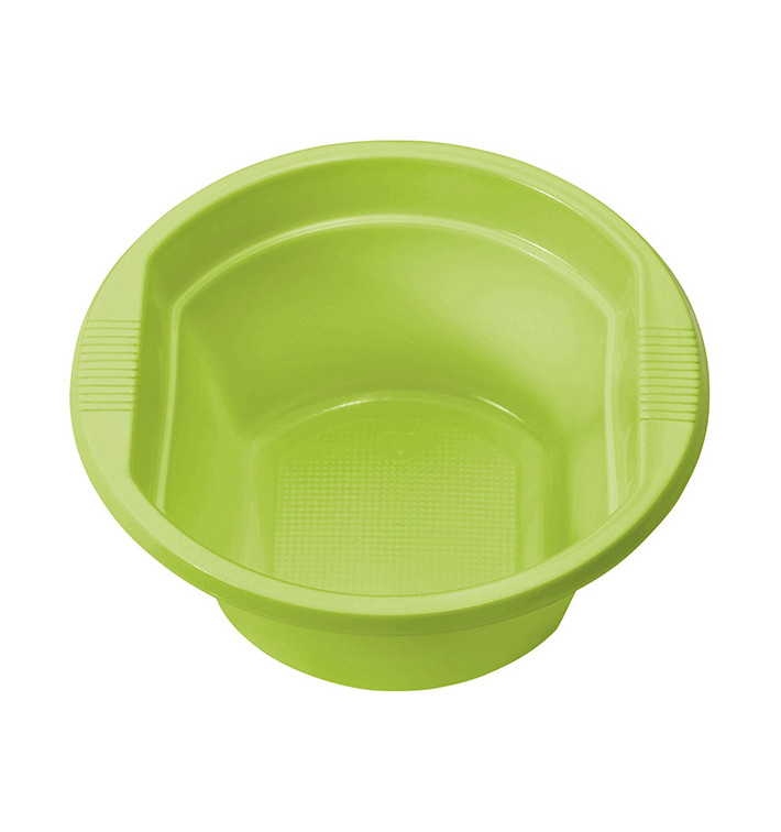 Ciotola di Plastica PS Verde Acido 250ml (660 Pezzi) Ciotola di Plastica PS Verde Acido 250ml (660 Pezzi)