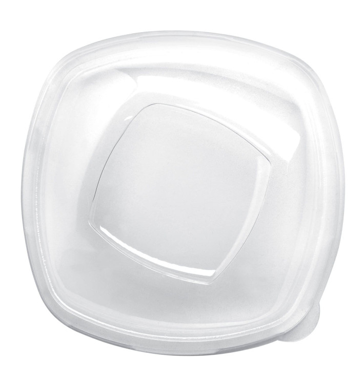 Coperchio di Plastica PET Glas "Square" Ø21cm (3 Pezzi) Coperchio di Plastica PET Glas "Square" Ø21cm (3 Pezzi)