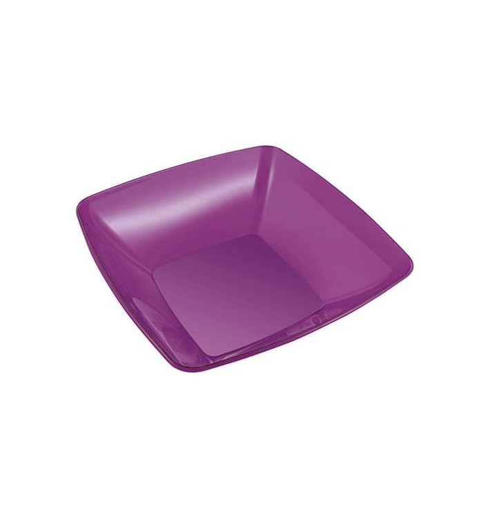 Ciotola Plastica PS Glas Prugna 3500ml 28x28cm (1 Pezzi) Ciotola Plastica PS Glas Prugna 3500ml 28x28cm (1 Pezzi)