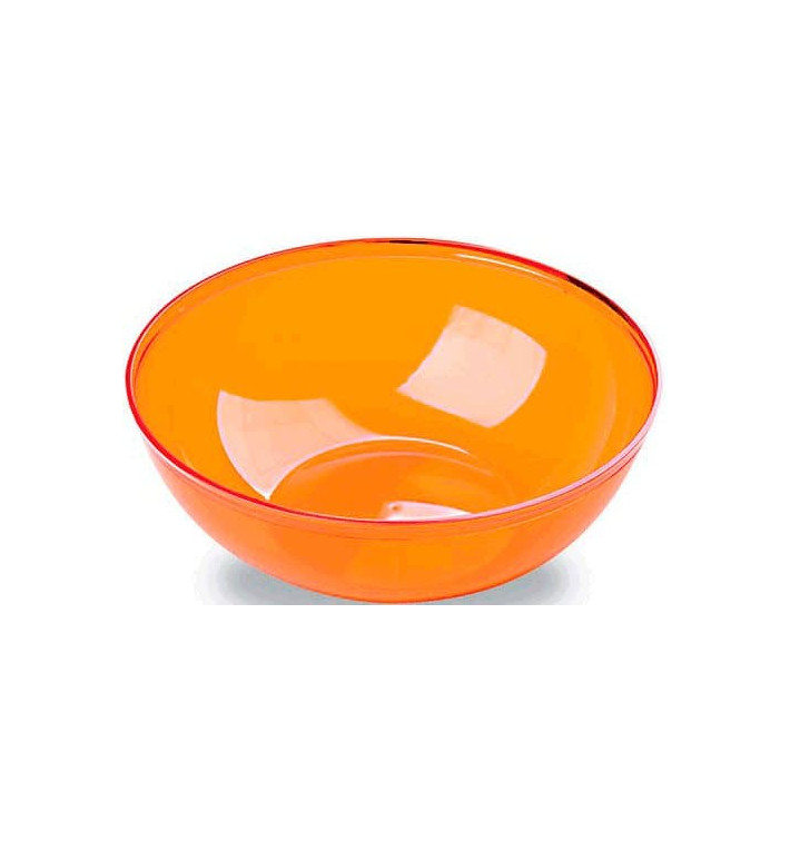 Ciotola Plastica PS Glas Arancione 3500ml Ø27cm (1 Pezzi) Ciotola Plastica PS Glas Arancione 3500ml Ø27cm (1 Pezzi)