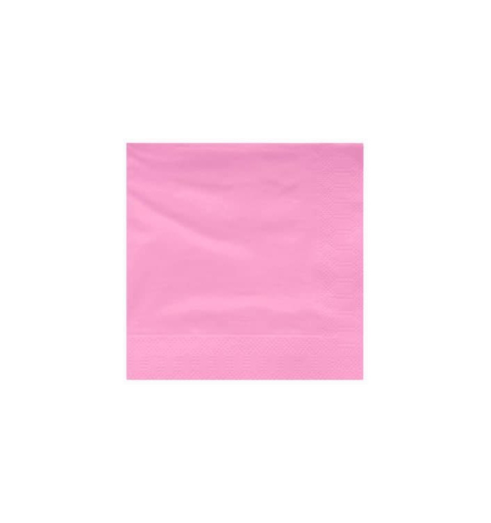 Tovagliolo di Carta 2V 40x40cm Rosa (1200 Pezzi) Tovagliolo di Carta 2V 40x40cm Rosa (1200 Pezzi)