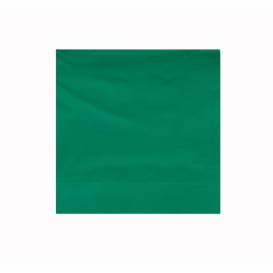 Tovagliolo di Carta 2V 25x25cm Verde (3400 Pezzi)