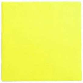 Tovagliolo di Carta Punta Punta 25x25cm Giallo (50 Pezzi)