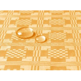 Tovaglia Impermeabile Rotolo Oro 1,2x5 metri (10 Pezzi)