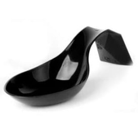 Cucchiaio Degustazione Nero Bon Ton 116x29mm (20 Pezzi)