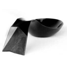 Cucchiaio Degustazione Nero Bon Ton 116x29mm (20 Pezzi)
