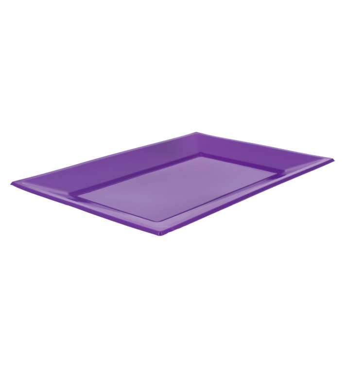 Vassoio Plastica Lilla 330x225mm (180 Pezzi) Vassoio Plastica Lilla 330x225mm (180 Pezzi)