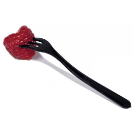 Mini-Forcheta Degustazione Nero 10cm (100 Pezzi)