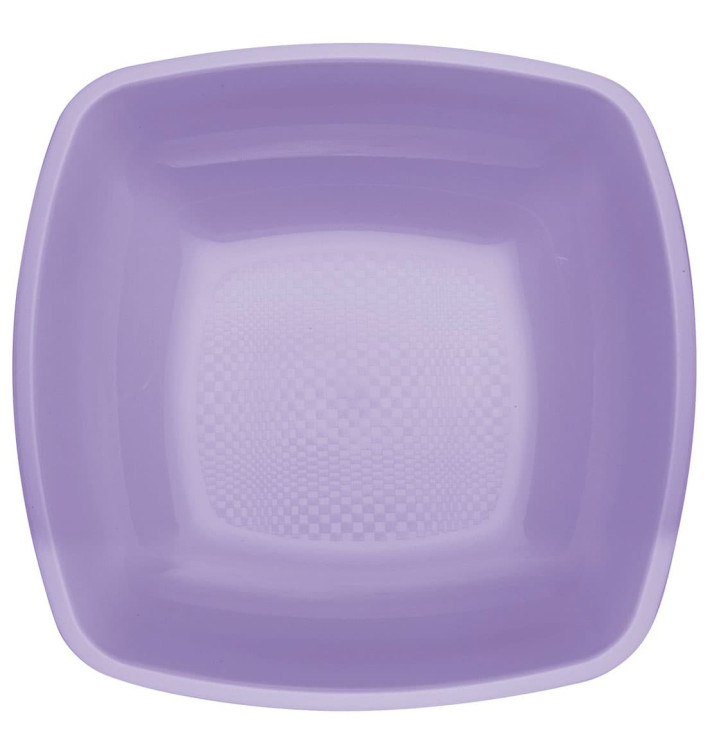 Piatto Plastica Fondo Lilla Square PP 180mm (300 Pezzi) Piatto Plastica Fondo Lilla Square PP 180mm (300 Pezzi)
